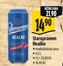 Albert Staropramen Nealko nabídka