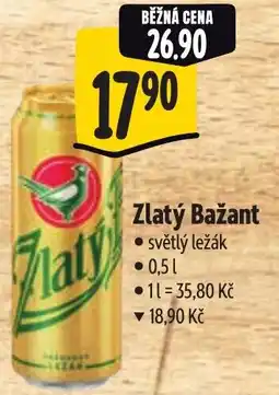 Albert Zlatý Bažant nabídka
