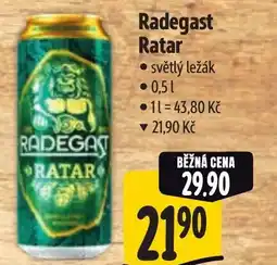 Albert Radegast Ratar nabídka