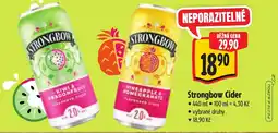 Albert Strongbow Cider nabídka