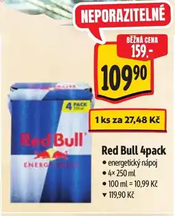 Albert Red Bull 4pack nabídka