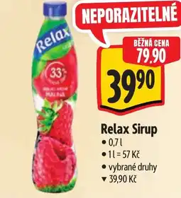 Albert Relax Sirup nabídka
