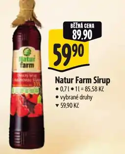 Albert Natur Farm Sirup nabídka