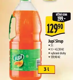 Albert Jupí Sirup nabídka