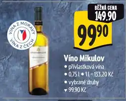 Albert Víno Mikulov nabídka