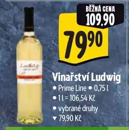 Albert Vinařství Ludwig nabídka