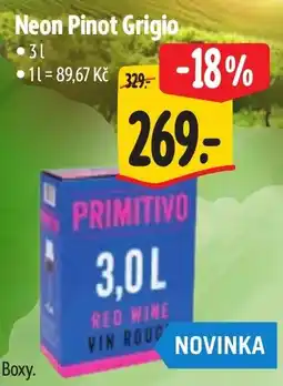 Albert Neon Pinot Grigio nabídka
