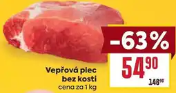 Billa Vepřová plec bez kosti nabídka