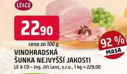 Trefa VINOHRADSKÁ ŠUNKA NEJVYŠŠÍ JAKOSTI nabídka