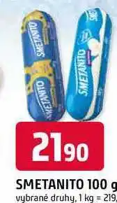 Trefa SMETANITO 100 g vybrané druhy nabídka