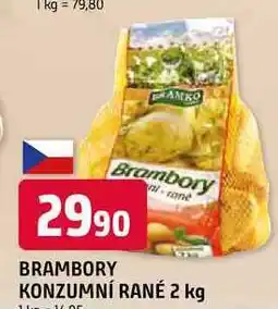 Trefa BRAMBORY KONZUMNÍ RANÉ nabídka