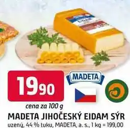 Trefa MADETA JIHOČESKÝ EIDAM SÝR uzený, 44% tuku nabídka