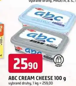 Trefa ABC CREAM CHEESE nabídka