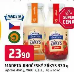 Trefa MADETA JIHOČESKÝ ZÁKYS nabídka