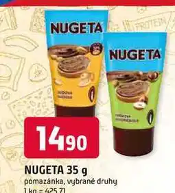 Trefa NUGETA 35 g pomazánka, vybrané druhy nabídka