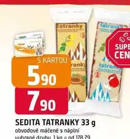 Trefa SEDITA TATRANKY nabídka