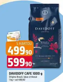 Trefa DAVIDOFF CAFE nabídka