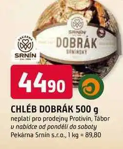 Trefa CHLÉB DOBRÁK nabídka