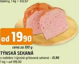 Trefa TÝNSKÁ SEKANÁ nabídka