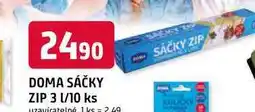 Trefa DOMA SÁČKY ZIP 3 l/10 ks uzavíratelné nabídka