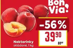 Billa Nektarinky nabídka