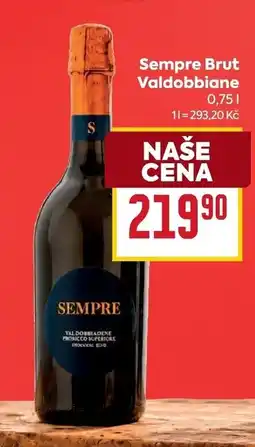 Billa Sempre Brut Valdobbiane nabídka