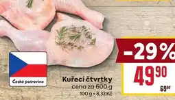Billa Kuřecí čtvrtky nabídka