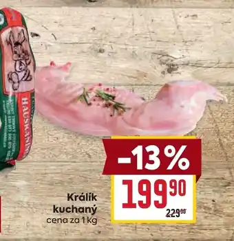 Billa Králík kuchaný nabídka