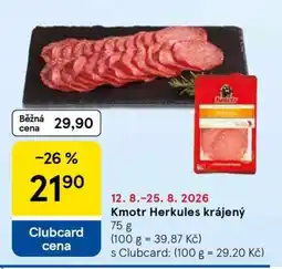 Tesco Kmotr Herkules krájený nabídka