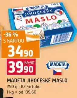 Terno Madeta Jihočeské máslo nabídka