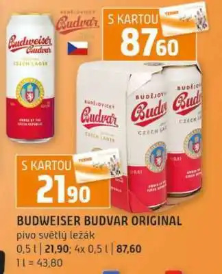 Terno Budweiser Budvar original nabídka