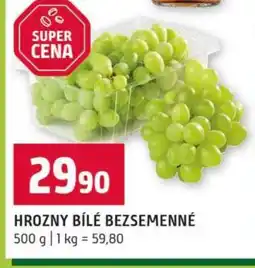 Terno Hrozny bílé bezsemenné nabídka