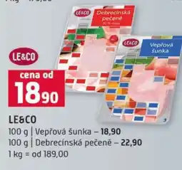 Terno Vepřová šunka nabídka