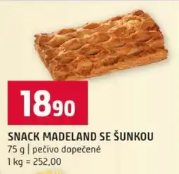 Terno Snack Madeland se šunkou nabídka