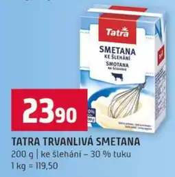 Terno TATRA TRVANLIVÁ SMETANA nabídka