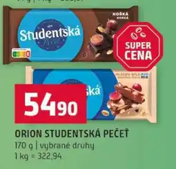Terno Orion Studentská pečeť nabídka
