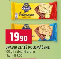 Terno Opavia Zlaté polomáčené nabídka
