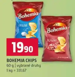 Terno Bohemia chips nabídka