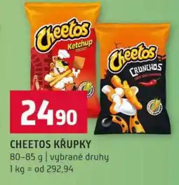 Terno CHEETOS KŘUPKY nabídka