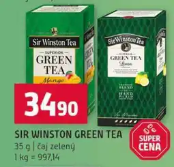 Terno Sir Winston Green Tea nabídka