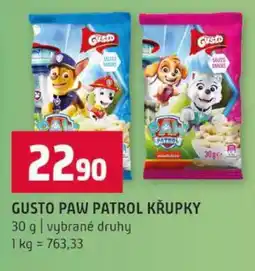 Terno GUSTO PAW PATROL KŘUPKY nabídka