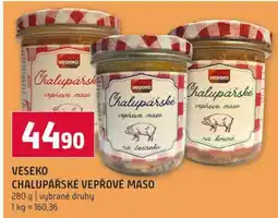 Terno VESEKO CHALUPÁŘSKÉ VEPŘOVÉ MASO nabídka