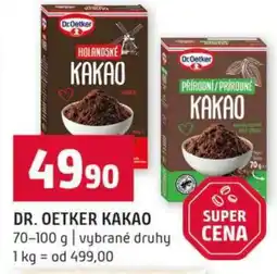 Terno Dr. Oetker Kakao nabídka