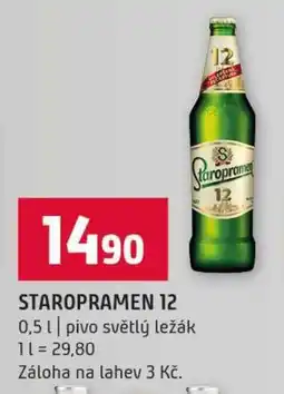 Terno Staropramen 12 nabídka
