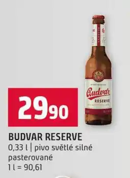 Terno BUDVAR RESERVE nabídka