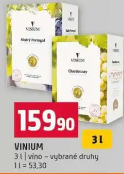 Terno VINIUM nabídka