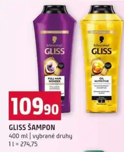 Terno Gliss Šampon nabídka
