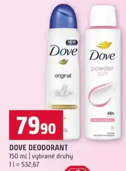 Terno Dove Deodorant nabídka
