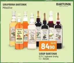 Terno SIRUP BARTONIK nabídka