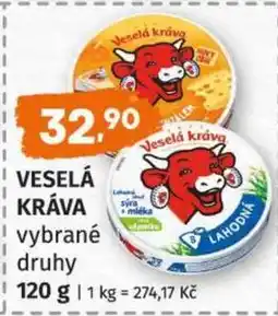 Terno VESELÁ KRÁVA vybrané druhy nabídka